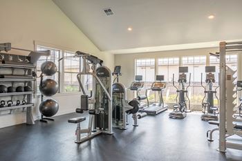 Spacious gym